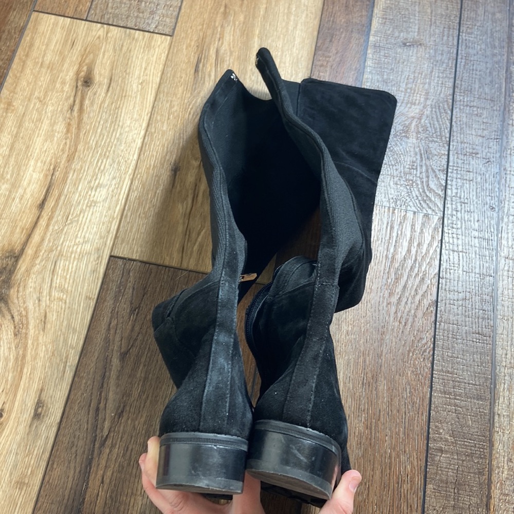 Sam Edelman Over the Knee Suede Stretch Boots Size 6 - Picture 5 of 13